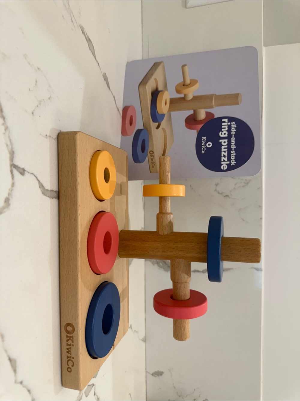 KiwiCo Slide-and-Stack Ring Puzzle